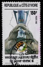 IVORY COAST 919 - African Football Championships 