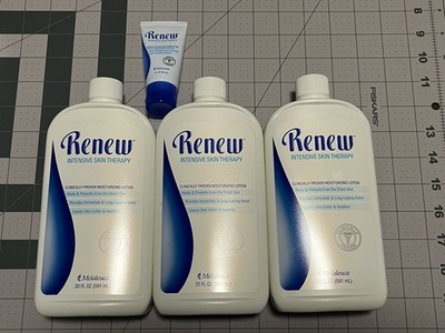 3 PACK | Melaleuca Renew Intensive Skin Therapy Lotion 20 Ounce without Pump