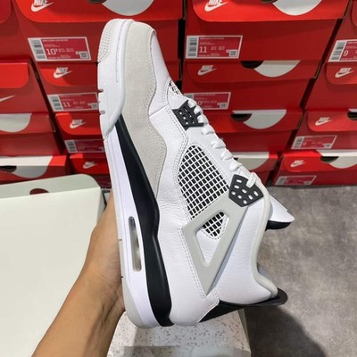 Size 8.5 - Jordan 4 Retro Mid White Oreo for sale online | eBay display picture 1