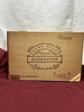 Vintage Corojo Camacho Cigar Box By Eiroa  Made In Honduras. 2002 Great Shape