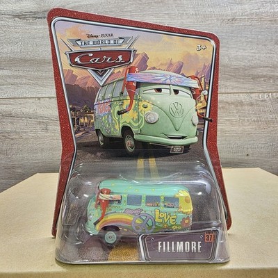 Disney Pixar Cars Pit Crew Fillmore Die-Cast WOC Mattel Modell Spielzeug #37 NOC