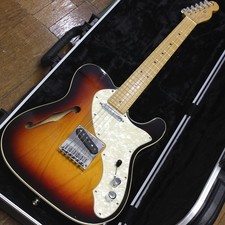 Fender American Deluxe Telecaster Thinline Sunburst  2013