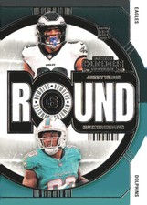 2024 Panini Contenders #20 Johnny Wilson / Malik Washington Round Numbers Bronze