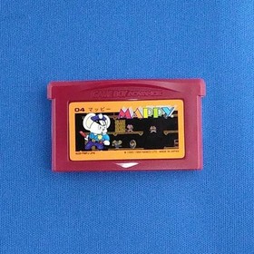 NINTENDO GBA Soft Famicom Mini Mappy Used