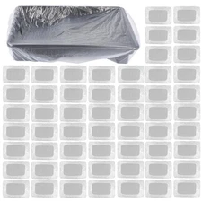 60 Pcs Paint Tray Liners 9 Inch Disposable Paint Roller Tray Liners Paint Pan...