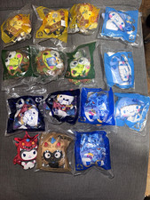 McDonald's Hello Kitty Friends Plush Toy Lot, Sealed/Bagged, 2024