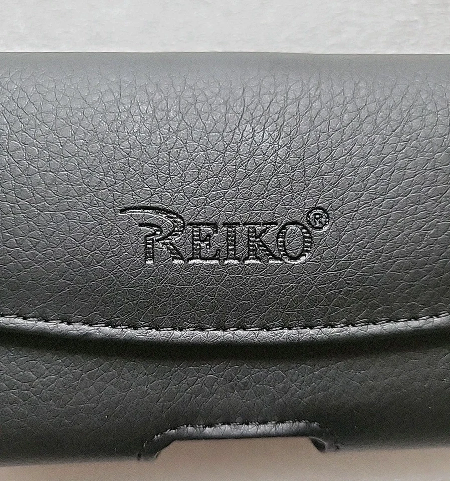 Funda de cuero con clip para cinturón Reiko funda para teléfono 5" X 3" X 1" Foto 2 de 4
