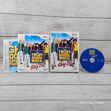 High School Musical: Sing It (Wii, 2007) w/ Manual Complete | CIB | Tested