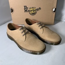 Image of Dr Martens Coronado Light Brown Suede Leather Men’s Shoes Size Uk 8 New In Box