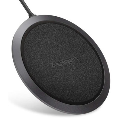 Spigen Universal Wireless Charger Essential Premium Leather | 10W - No Plug 