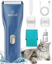 Pet Clipper for Cat Matted Hair, Pet Shaver for Cats Quiet Pet Clippers Waterpro