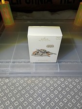 Hallmark QXI2026 Star Wars Rebel Snowspeeder Ornament - White Orange