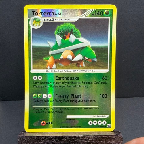 2008 Pokemon TCG Torterra Majestic Dawn Rare 30/100