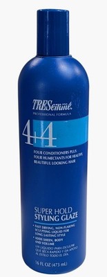 Tresemme Four Conditioners Plus 4+4 SUPER HOLD STYLING GLAZE 16 oz 
