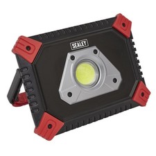 Image of Sealey LED184 Rechargeable Portable Floodlight + Power Bank 20W COB LED