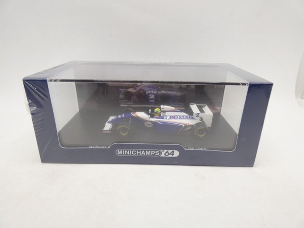 Williams Renault FW16 Ayrton Senna #2 Pacific GP 1994 Minichamps 1/64 F1 Modell-image