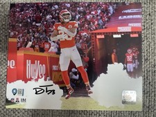 Kansas City Chiefs Drue Tranquill Signed Autograph 8x10 Photo-Metabilia Coa