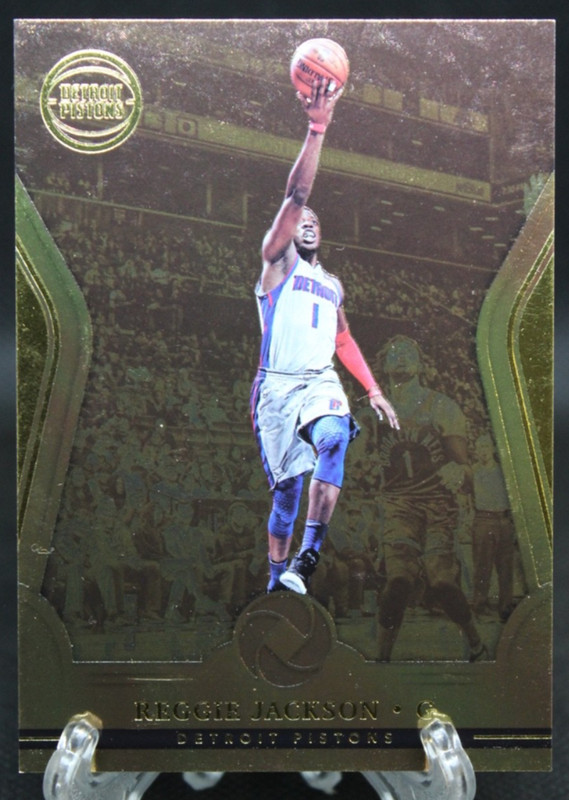 2017-18 Panini Opulence Reggie Jackson 29/79 Detroit Pistons #61