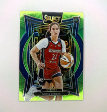 2025 Select Sonia Citron #83 Concourse RC Neon Green /75 Washington Mystics