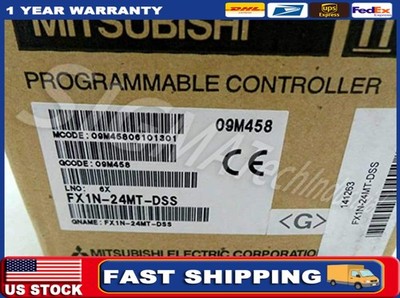 1PC New Mitsubishi FX1N-24MT-DSS PLC Module FX1N24MTDSS Fast Shipping