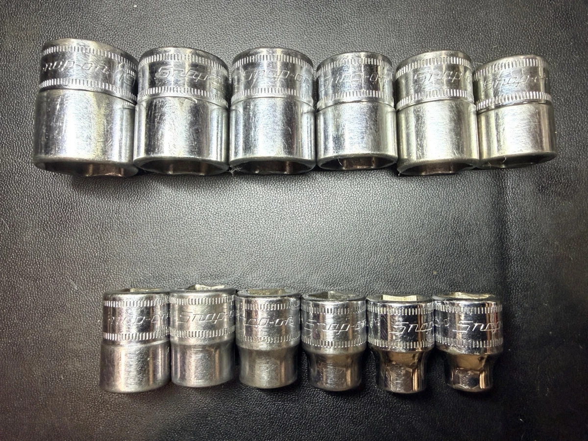 Snap-on Vehicle Sockets and Socket 3/8in. Drive 19mm Size Sets for 