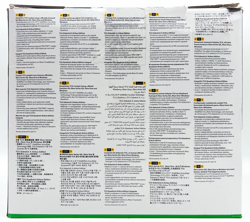 Thrustmaster TCA Captain Pack X Airbus Edition Flight Stick & Throttle Xbox & PC - Image 3 of 4