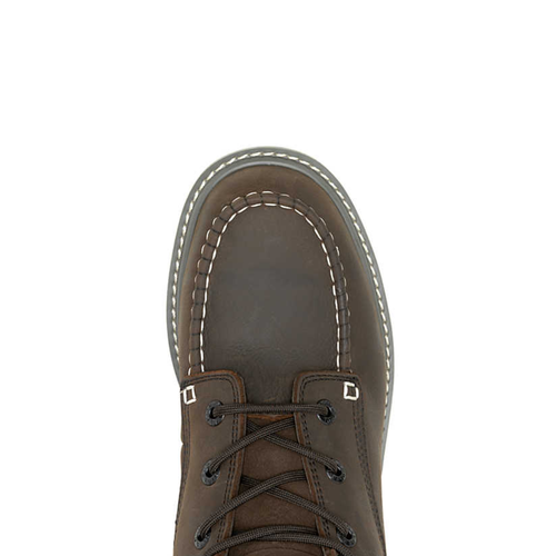 WOLVERINE W230041-EW - Cuña comercial para hombre 6"" WP (extra ancha) cuero marrón trabajo - Imagen 6 de 6