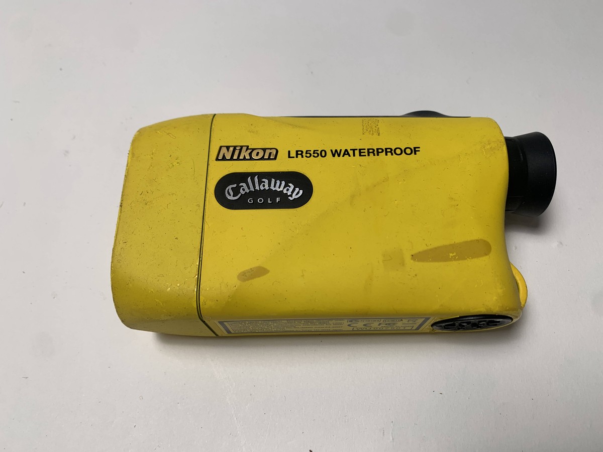 Callaway Nikon LR550 Waterproof Rangefinder Golf Laser Range 