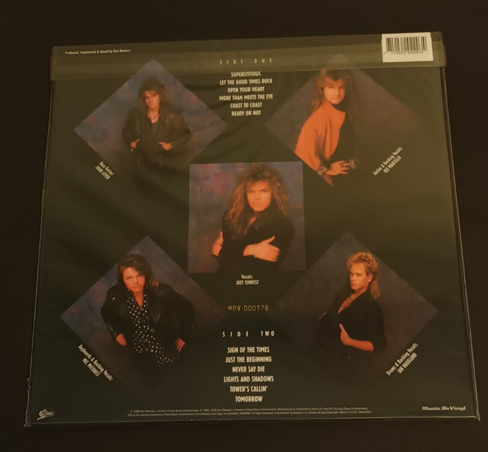 EUROPE LP OUT OF THIS WORLD NUMBERED SILVER VINYL NEW & SEALED eBay