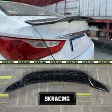 Forged Carbonglossy Black Rear Spoiler Wing Body Kit Fits Hyundai Sonata 11-14