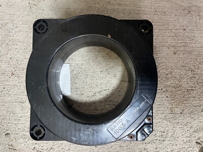 GENERAL ELECTRIC BP010 CURRENT TRANSFORMER 100:5 50-60HZ 600V *FOR PARTS*