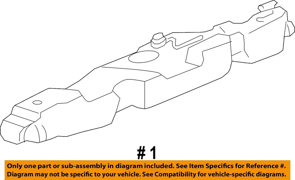 Used Fuel Tank fits: 2007 Ford Explorer Grade A Foto 4 de 4