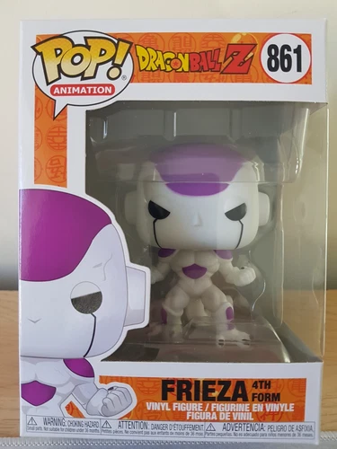 Freezer 4th Form - Funko Pop #861 - Dragon Ball Z (DBZ) - con protector