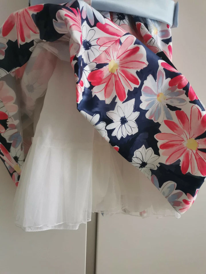 Robe Élégante Fille 8 Ans Cérémonie Fête Communion - Photo 2/4