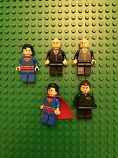 LEGO 6862 Lex Luther, Superman, Lexcorp Henchman 76045, 76040 Superman