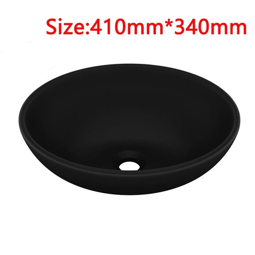 Bathroom Ceramic Basin Sink Hand Wash Counter Top Square Rectangle Bowl Oval UK - Picture 93 of 147