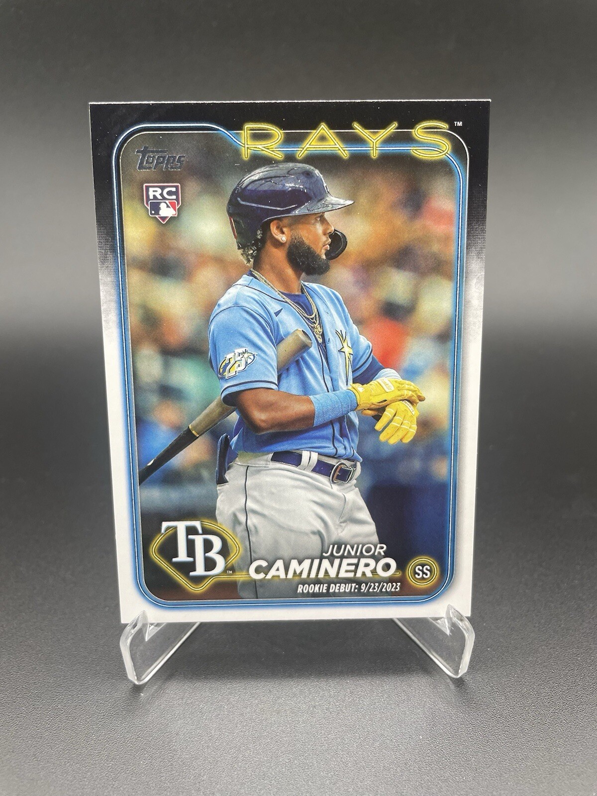 Junior Caminero RC - 2024 Topps Update #US223 Rookie Debut - Tampa Bay Rays