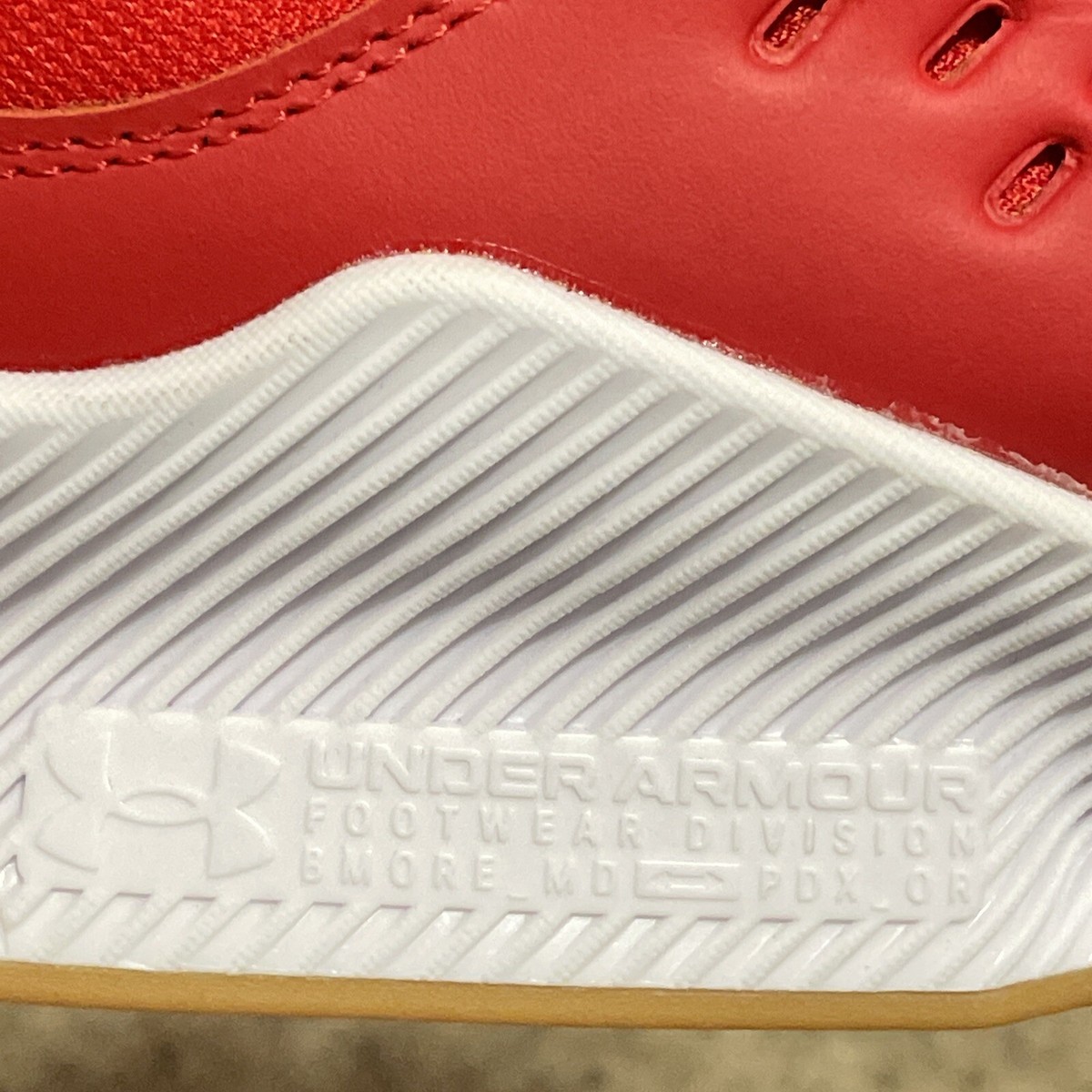 UNDER ARMOUR UA MENS REIGN LIFTER RED WHITE WEGHTLI ETING 3023735 602 SZ 15 SHOE Amazon.com: Under Armour Unisex UA Reign Lifter Training  main image 3