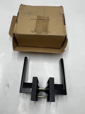 Newbang Genuine Bed/Bath Room Privacy Door Lever Matte Black Heavy Duty