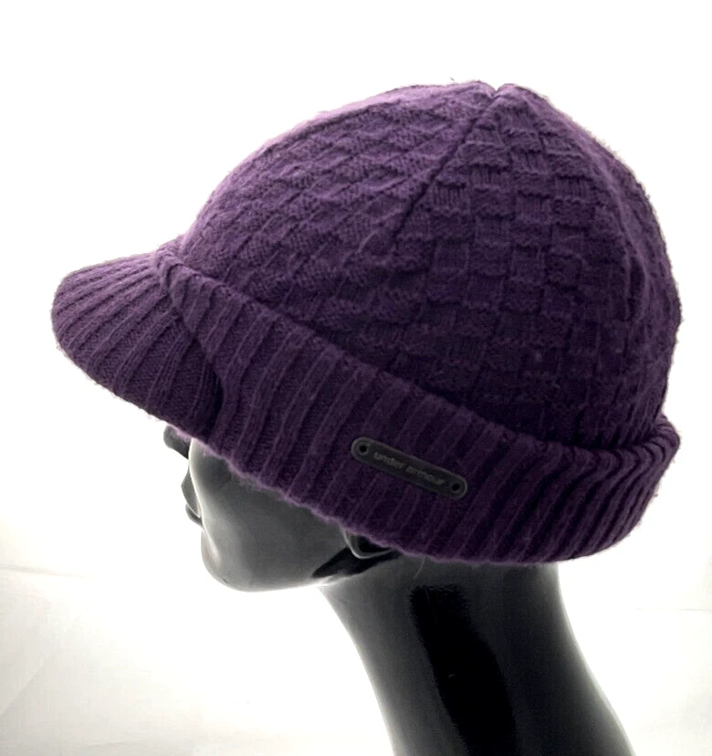 Purple beanie hat best sale womens