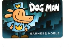 Barnes & Noble Dog Man Dav Pilkey Gift Card No $ Value Collectible