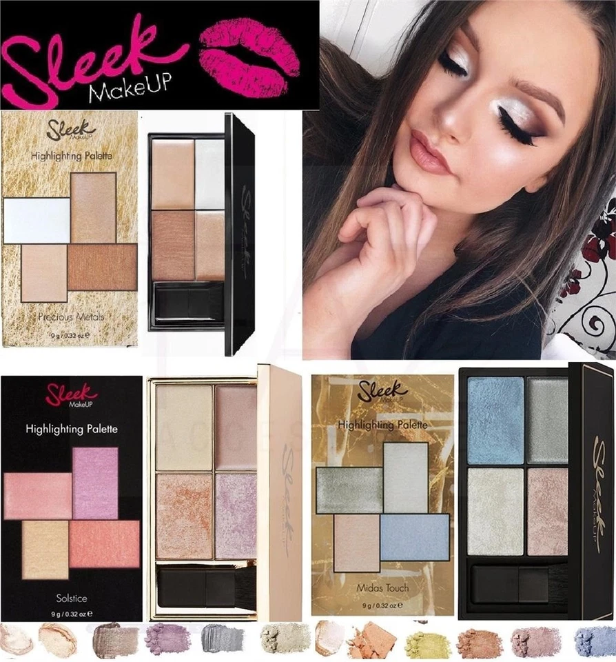 Sleek MakeUP Highlighting Palette – Glow Kit – All Shades – New - Image 2 of 3