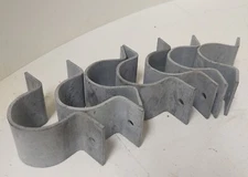 🔥 (7 PCS) Eaton B Line 2 Hole HDG Pipe Strap STD  1-1/4" Conduit Power Utility