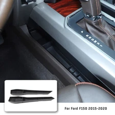 Center Console Gear Shift Side Storage Box Tray Organizer For Ford F150 2015-20