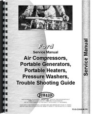 Ford Service Manual Gnerators Heaters Pressure Washers Air Compressor