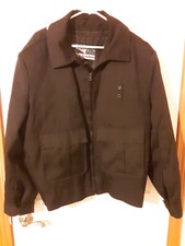 Uniform Warehouse Black Zip Out Lined Bomber Jacket XXL