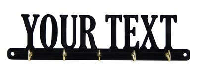 Custom Made Personalized Key Rack Hanger Holder Hooks Entryway Organizer Gift