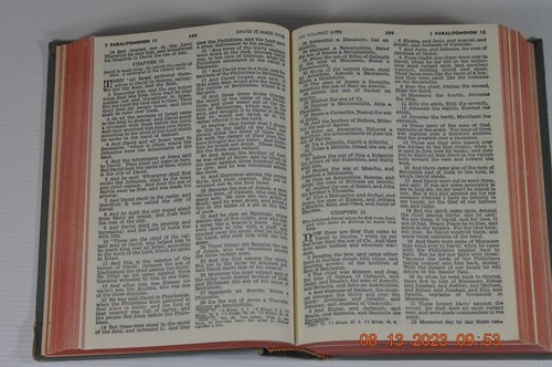 The Holy Bible Confraternity Version 1961 Benziger Brothers Hardcover Vintage - Picture 7 of 12
