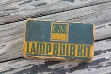 Vintage Chevy Auto Parts Car Truck Auto Lamp Bulb Box Antique Car