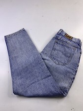 Vintage LEE Acid Wash High Rise Jeans Women  s Size 16 USA